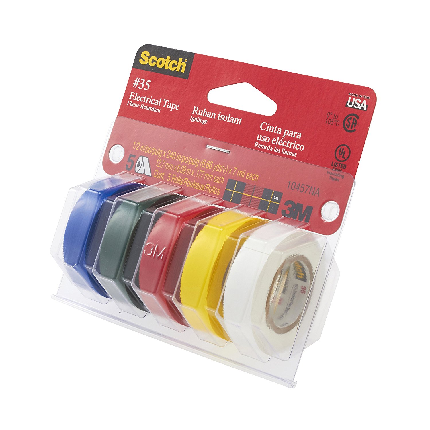 3M Scotch Electrical Tape Value Pack